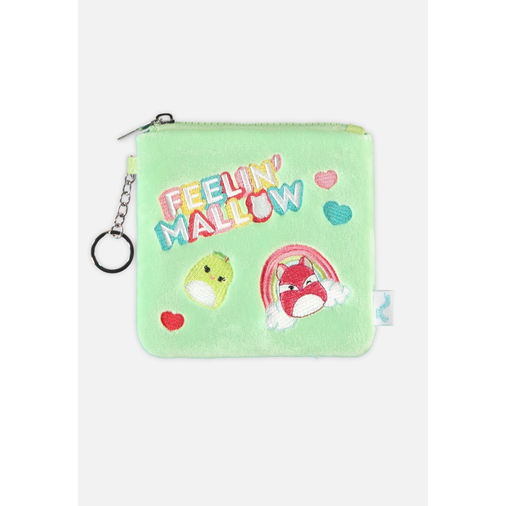 Squishmallows - Mixed Squish Fluffy Kleingeldbörse - Grün
